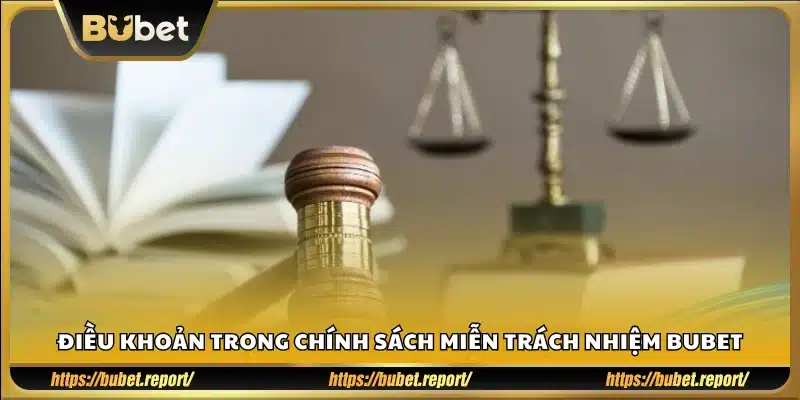 Nội dung các điều khoản miễn trừ trách nhiệm tại Bubet
